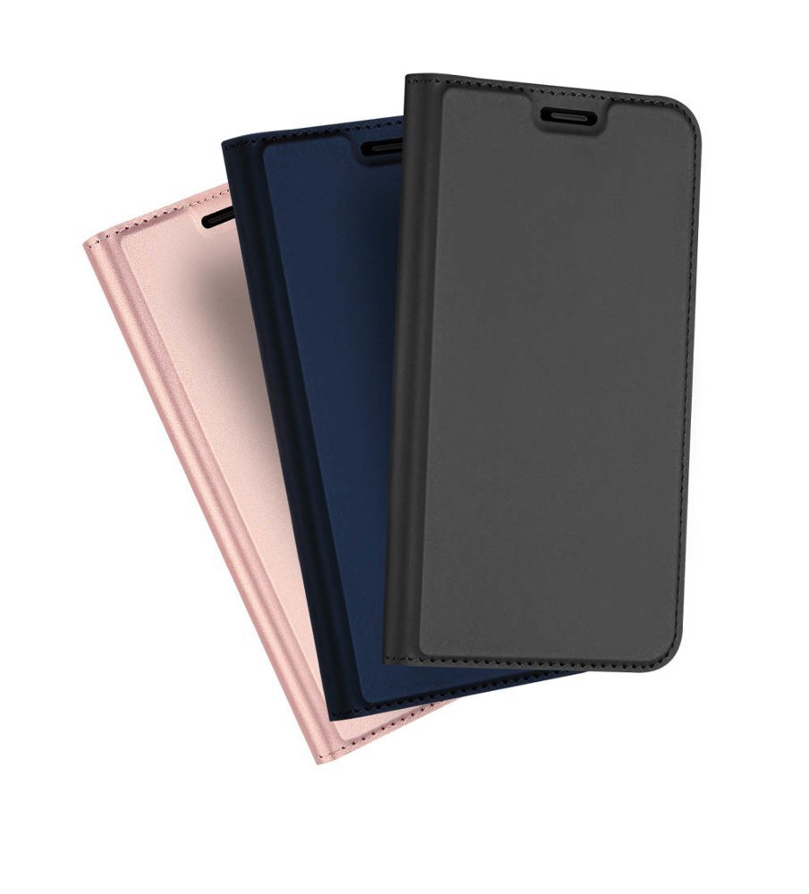 DUX DUCIS Skin Pro Bookcase type case for Huawei Honor Play blue kaina ir informacija | Telefono dėklai | pigu.lt