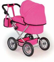 Vaikiškas vežimėlis lėlei Bayer Trendy, rožinis kaina ir informacija | Žaislai mergaitėms | pigu.lt