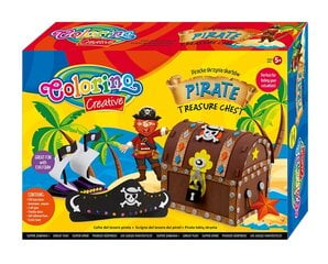 Творческий набор «Сундук с сокровищами пирата», Colorino Creative цена и информация | Развивающие игрушки | pigu.lt