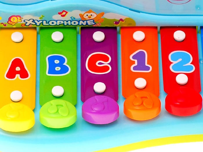 Muzikinis mokomasis rinkinys ksilofonas su kamuoliukais, Huile Toys kaina ir informacija | Žaislai kūdikiams | pigu.lt