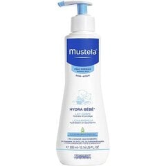 Увлажняющий лосьон для тела c дозатором для младенцев Mustela Hydra Bebe 300 мл цена и информация | Косметика для мам и детей | pigu.lt