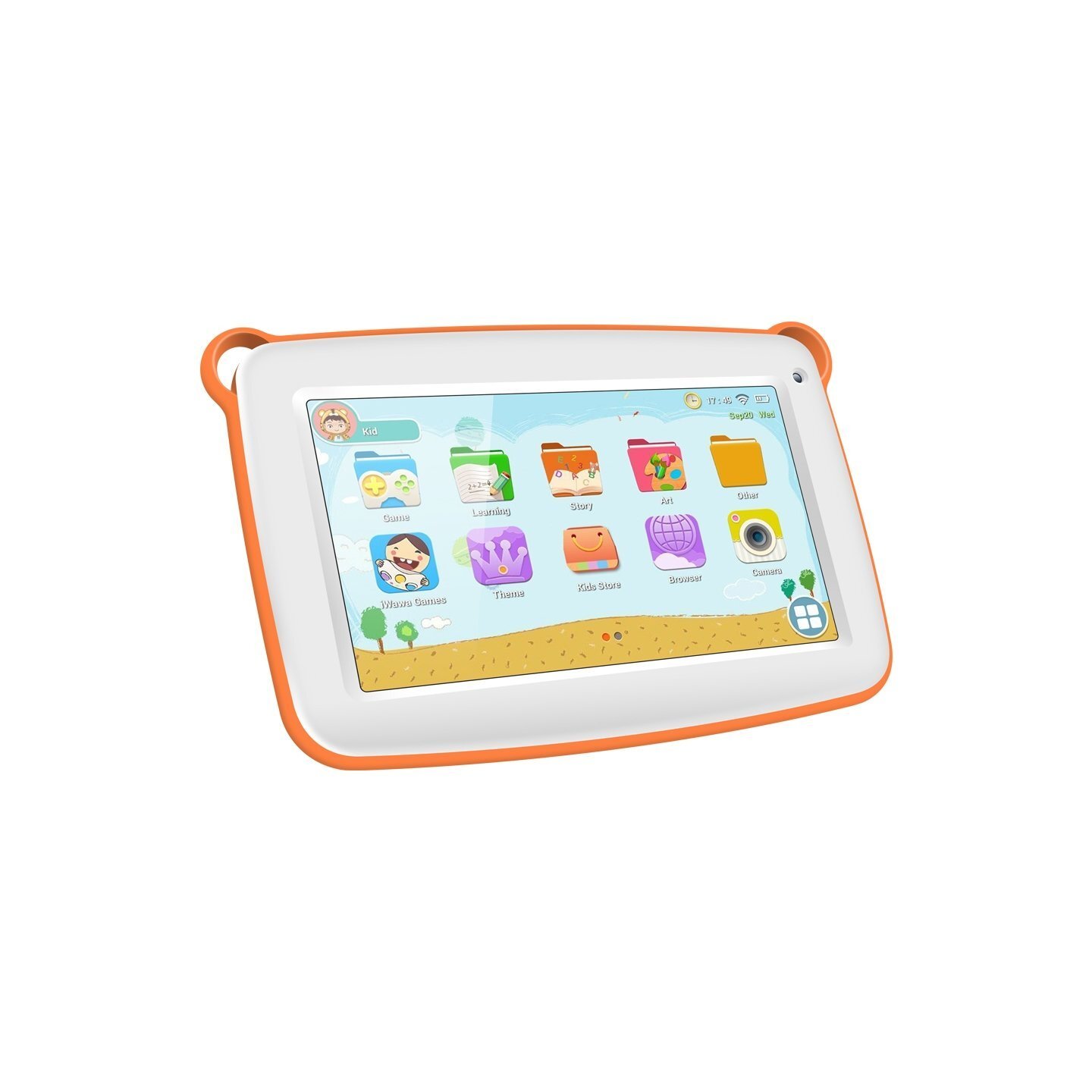 Vaikiškas Planšetinis Kompiuteris Sponge Smart 2 WiFi, Oranžinis