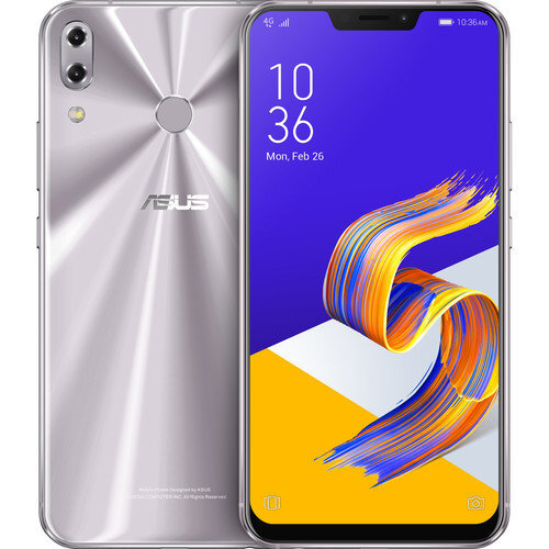 Asus ZenFone 5Z, Dual SIM, Sidabrinė kaina ir informacija | Mobilieji telefonai | pigu.lt