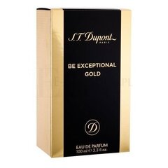 Парфюмированная вода S.T. Dupont Be Exceptional Gold EDP для мужчин 100 мл цена и информация | Мужские духи | pigu.lt