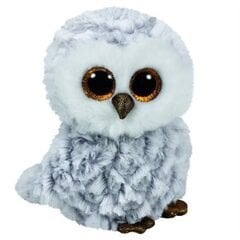 Плюшевая игрушка TY Beanie Boos OWLETTE серая сова, 15 см, 37201 цена и информация | Мягкие игрушки | pigu.lt