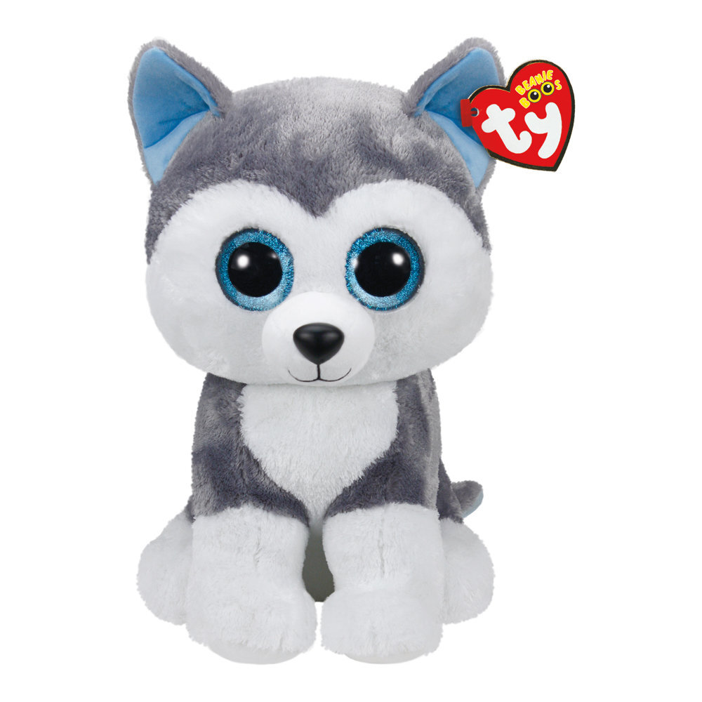 Pliušinis žaislas šunelis haskis TY Beanie Boos Slush, 23 cm, 36902 kaina ir informacija | Minkšti (pliušiniai) žaislai | pigu.lt