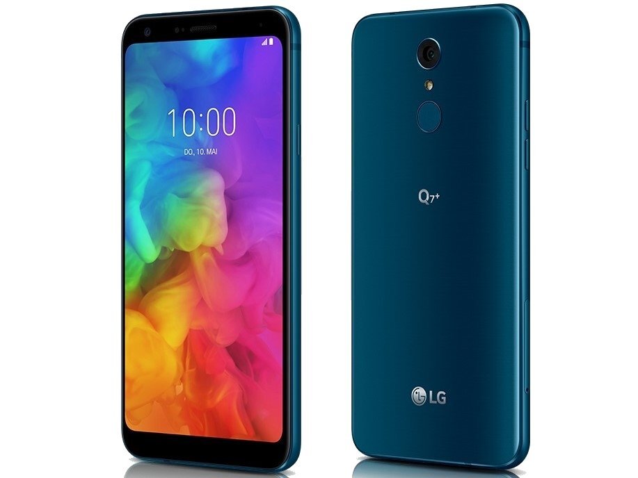 LG Q7 Q610EM, 3/32GB, Mėlyna цена и информация | Mobilieji telefonai | pigu.lt