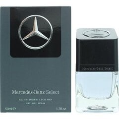 Tualetinis vanduo Mercedes-Benz Mercedes-Benz Select EDT vyrams 50 ml kaina ir informacija | Mercedes-Benz Kvepalai, kosmetika | pigu.lt