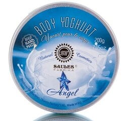 Увлажняющий йогурт для тела ANGEL Saules Fabrika, 200 г цена и информация | Saules fabrika Декоративная косметика | pigu.lt