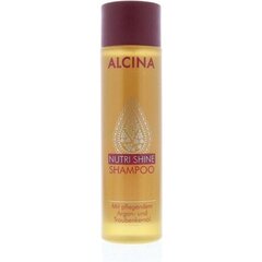Šampūnas pažeistiems plaukams Alcina Nutri Shine 250 ml kaina ir informacija | Šampūnai | pigu.lt