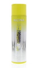 Drėkinamasis plaukų šampūnas Alcina Hyaluron 2.0 250 ml kaina ir informacija | Šampūnai | pigu.lt