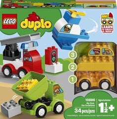 10886 LEGO® DUPLO Мои первые автомобили цена и информация | Конструкторы и кубики | pigu.lt