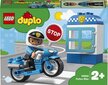 10900 LEGO® DUPLO Policijos motociklas цена и информация | Konstruktoriai ir kaladėlės | pigu.lt