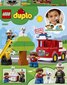 10901 LEGO® DUPLO Ugniagesių automobilis цена и информация | Konstruktoriai ir kaladėlės | pigu.lt