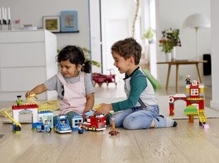 10901 LEGO® DUPLO Ugniagesių automobilis kaina ir informacija | Konstruktoriai ir kaladėlės | pigu.lt