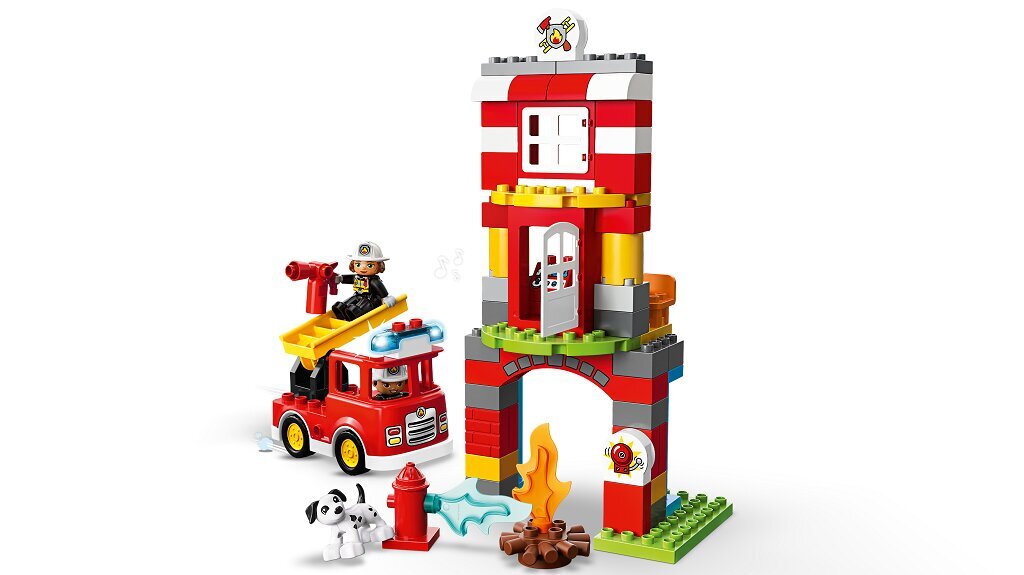 10903 LEGO® DUPLO Gaisrinė цена и информация | Konstruktoriai ir kaladėlės | pigu.lt