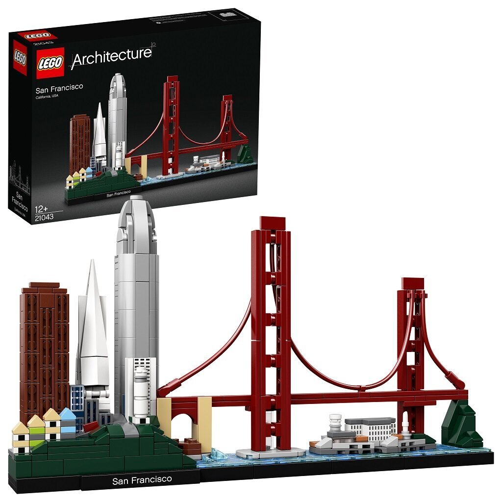 21043 LEGO® Architecture San Franciskas kaina ir informacija | Konstruktoriai ir kaladėlės | pigu.lt