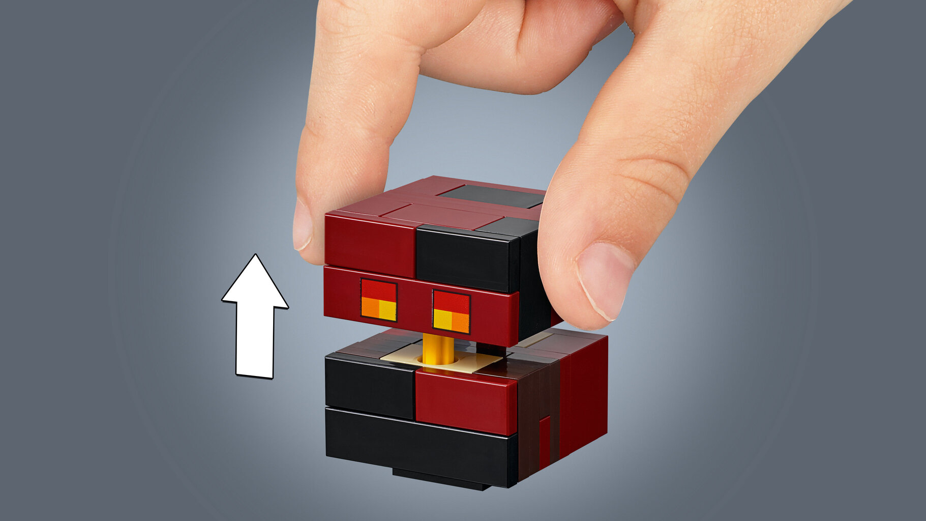 21150 LEGO® Minecraft Skeletas su lavos kubu цена и информация | Konstruktoriai ir kaladėlės | pigu.lt