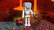 21150 LEGO® Minecraft Skeletas su lavos kubu kaina ir informacija | Konstruktoriai ir kaladėlės | pigu.lt