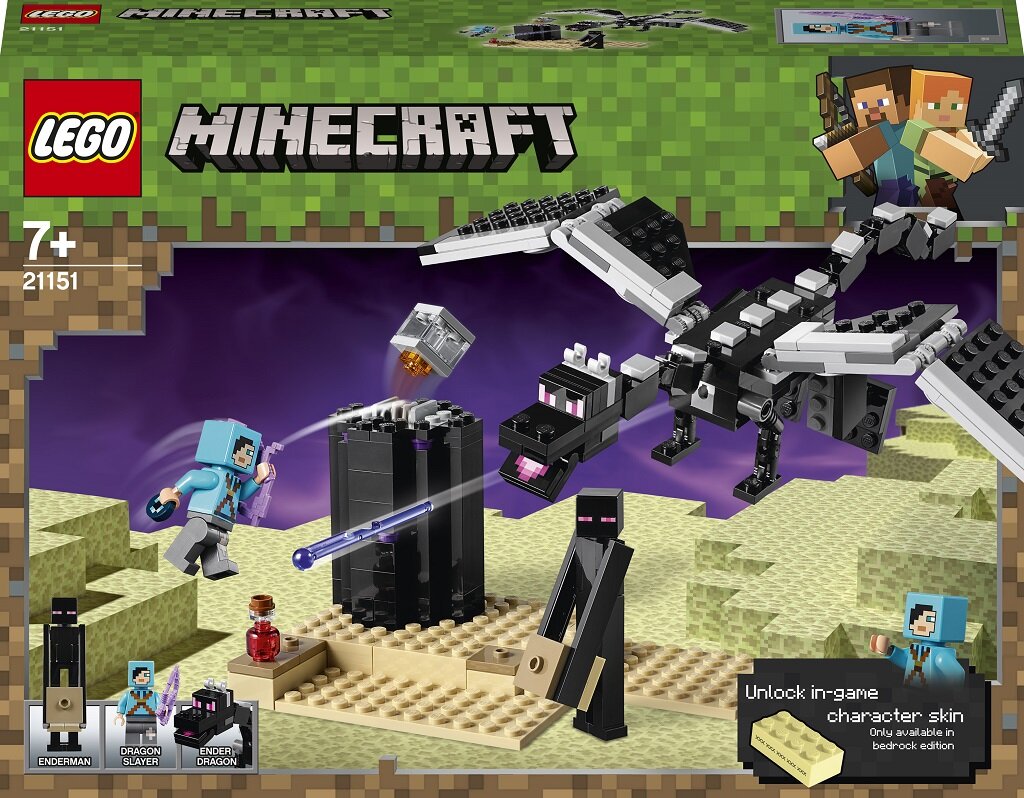 21151 LEGO® Minecraft Mūšis Pabaigos dimensijoje