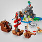 21152 LEGO® Minecraft Piratų laivo nuotykiai kaina ir informacija | Konstruktoriai ir kaladėlės | pigu.lt