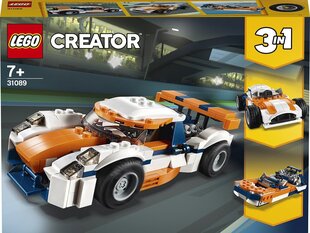 31089 LEGO® CREATOR Оранжевый гоночный автомобиль цена и информация | Конструкторы и кубики | pigu.lt