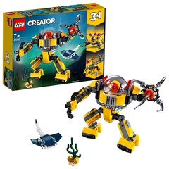 31090 LEGO® Creator Povandeninis robotas kaina ir informacija | Konstruktoriai ir kaladėlės | pigu.lt