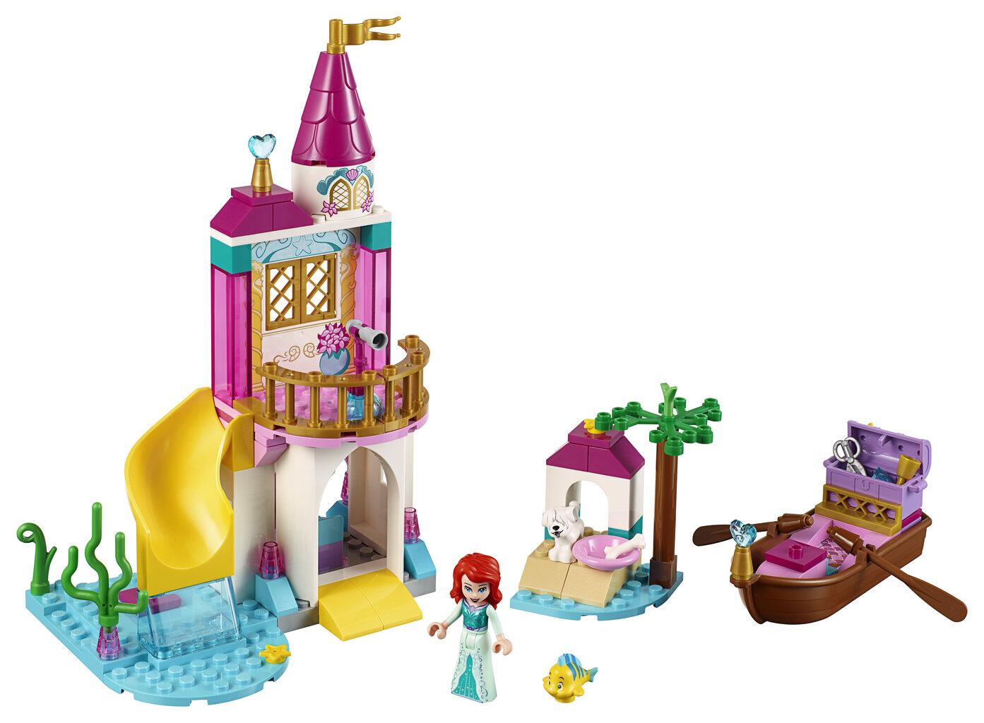 41160 LEGO® | Disney Princess Arielės pajūrio pilis цена и информация | Konstruktoriai ir kaladėlės | pigu.lt