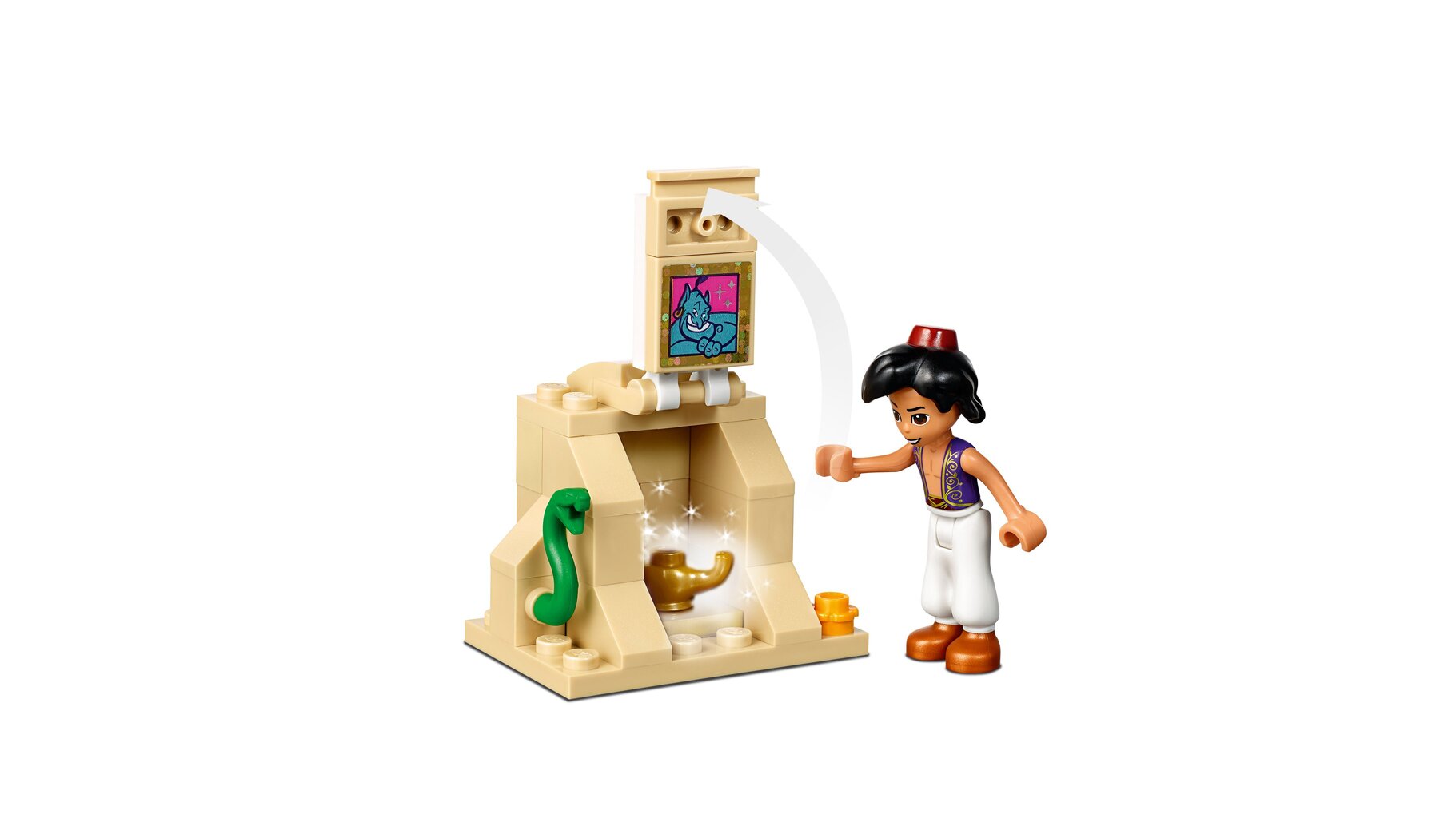 41161 LEGO® | Disney Princess Aladino ir Džasminos nuotykiai rūmuose цена и информация | Konstruktoriai ir kaladėlės | pigu.lt