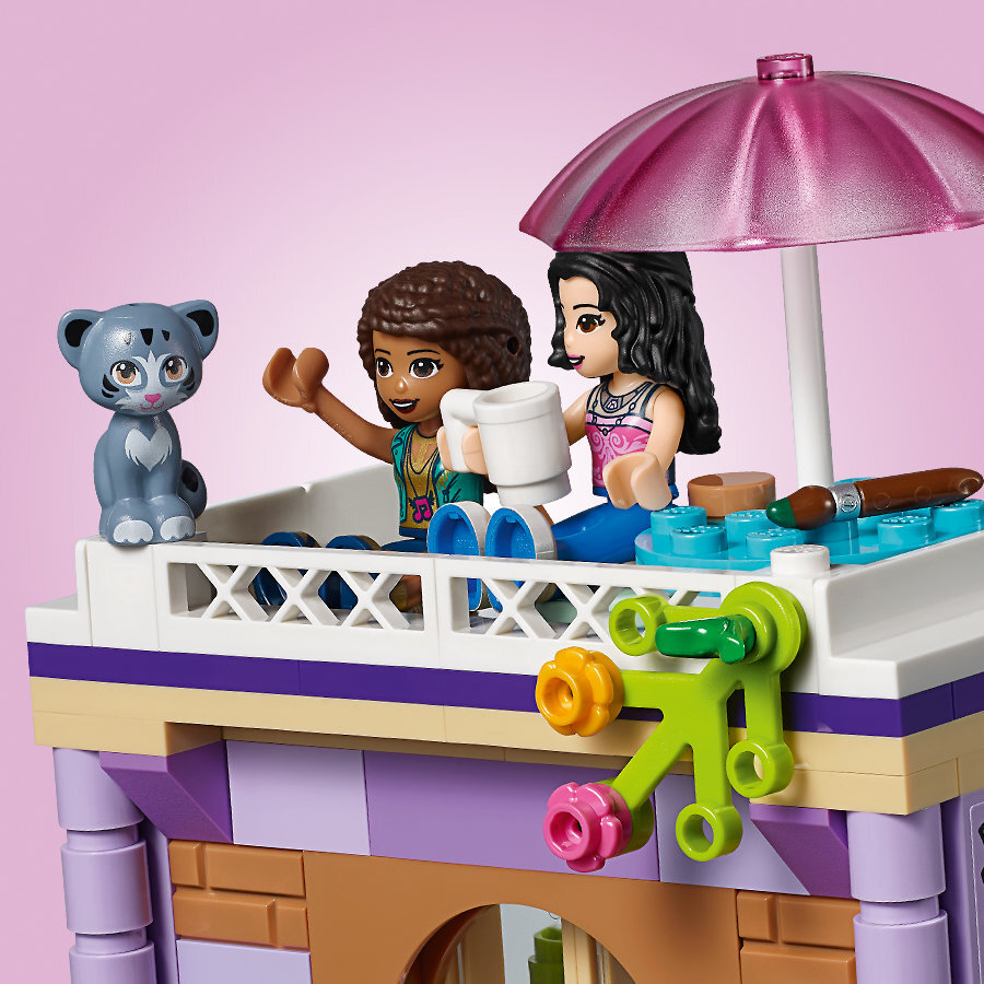 41365 LEGO® Friends Emma meno studija kaina ir informacija | Konstruktoriai ir kaladėlės | pigu.lt