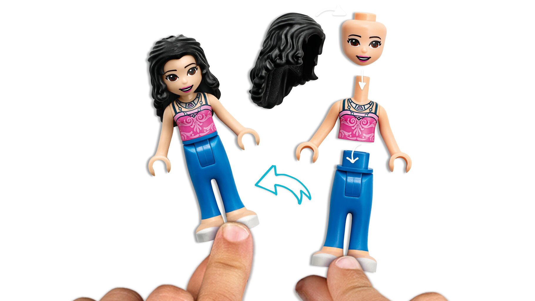 41365 LEGO® Friends Emma meno studija kaina ir informacija | Konstruktoriai ir kaladėlės | pigu.lt