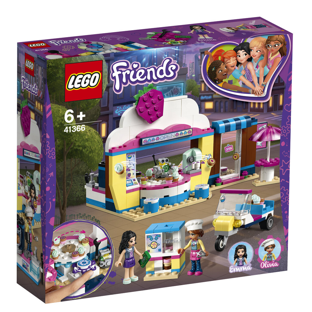 41366 LEGO® Friends Olivia pyragaičių kavinė цена и информация | Konstruktoriai ir kaladėlės | pigu.lt