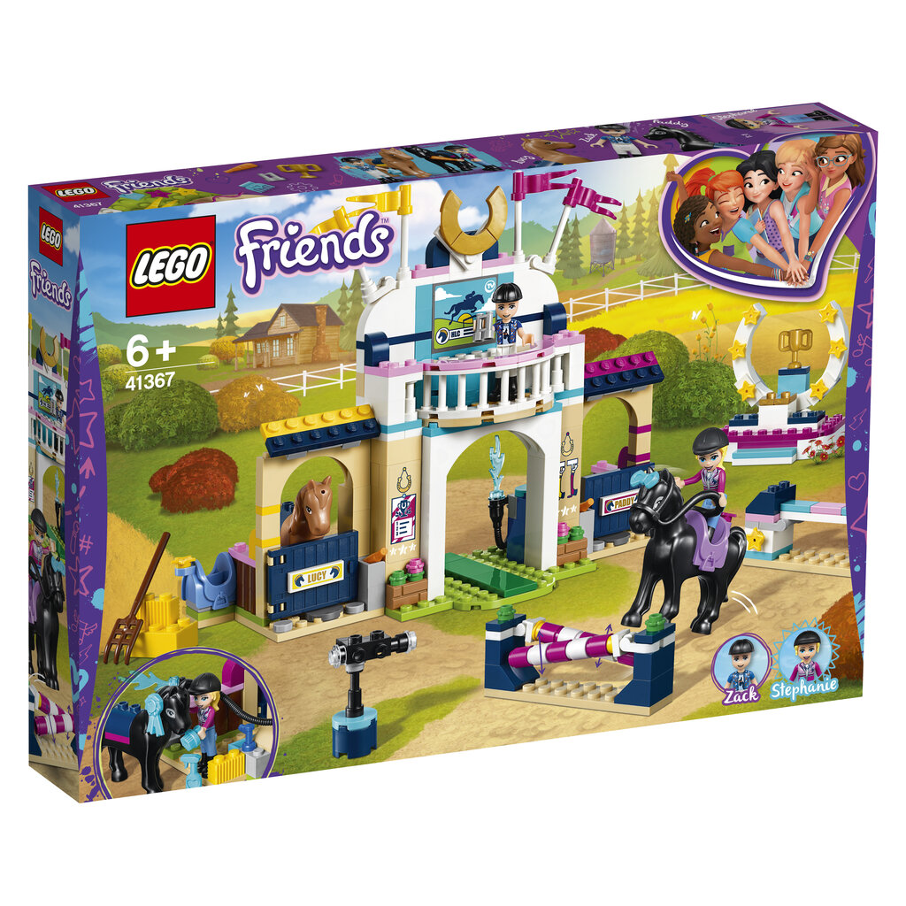 41367 LEGO® Friends Stephanie jodinėjimas цена и информация | Konstruktoriai ir kaladėlės | pigu.lt