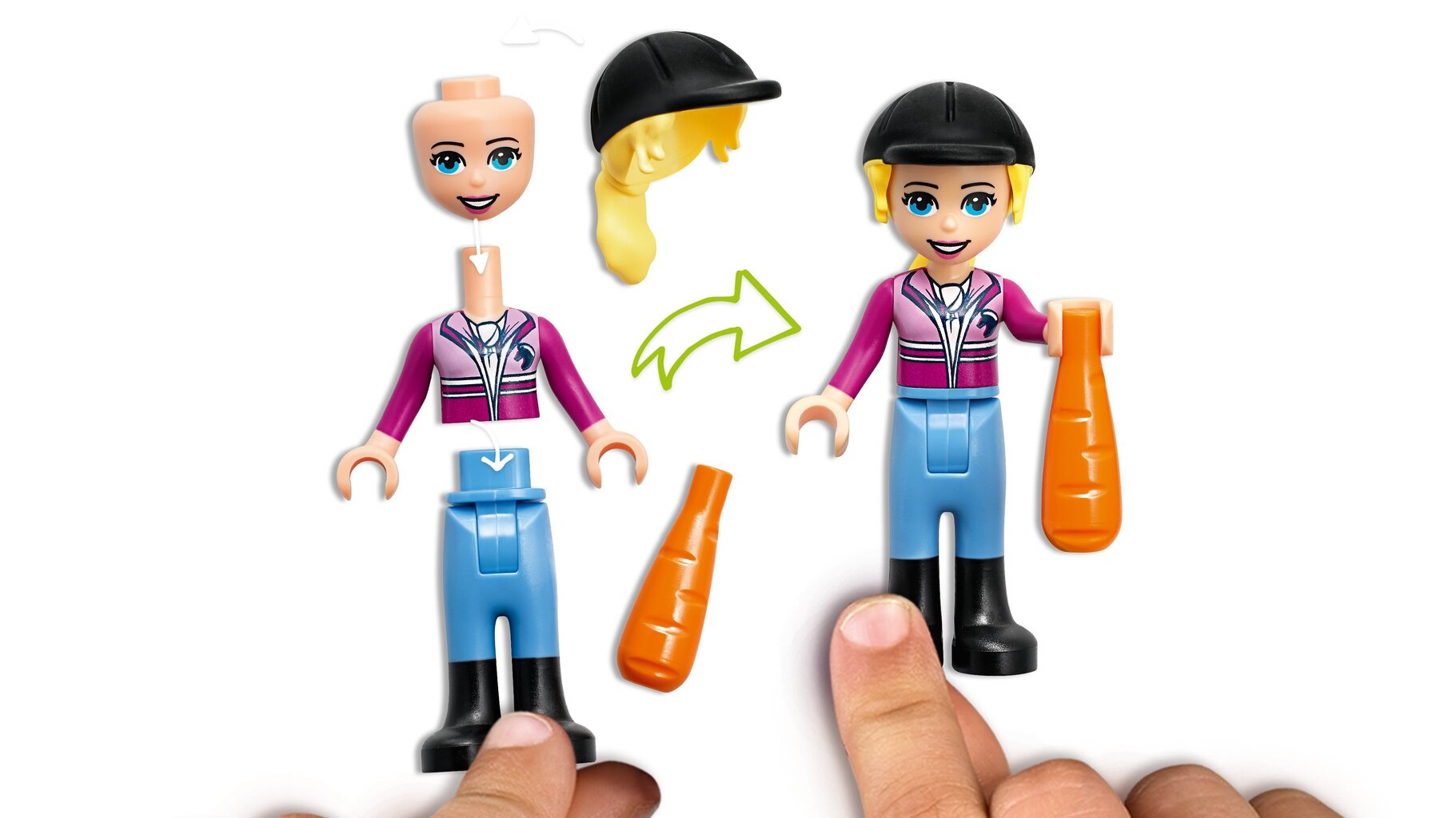 41367 LEGO® Friends Stephanie jodinėjimas kaina ir informacija | Konstruktoriai ir kaladėlės | pigu.lt