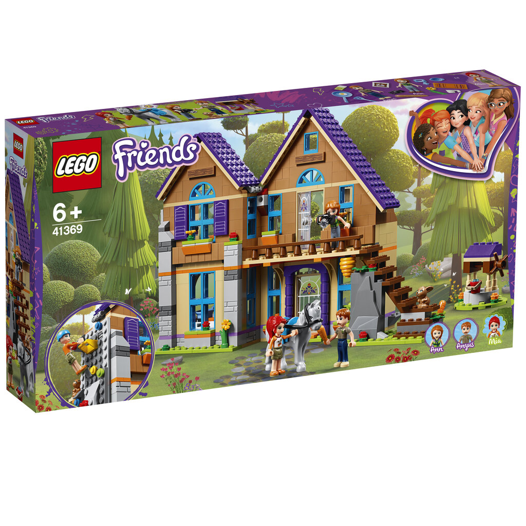 41369 LEGO® Friends Mia namas kaina ir informacija | Konstruktoriai ir kaladėlės | pigu.lt