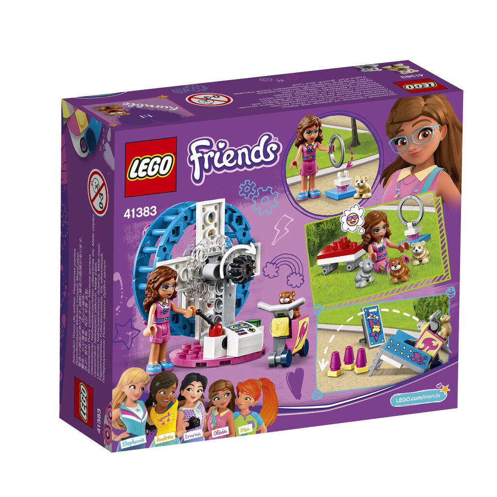 41383 LEGO® Friends Olivijos žiurkėno žaidimų aikštelė kaina ir informacija | Konstruktoriai ir kaladėlės | pigu.lt