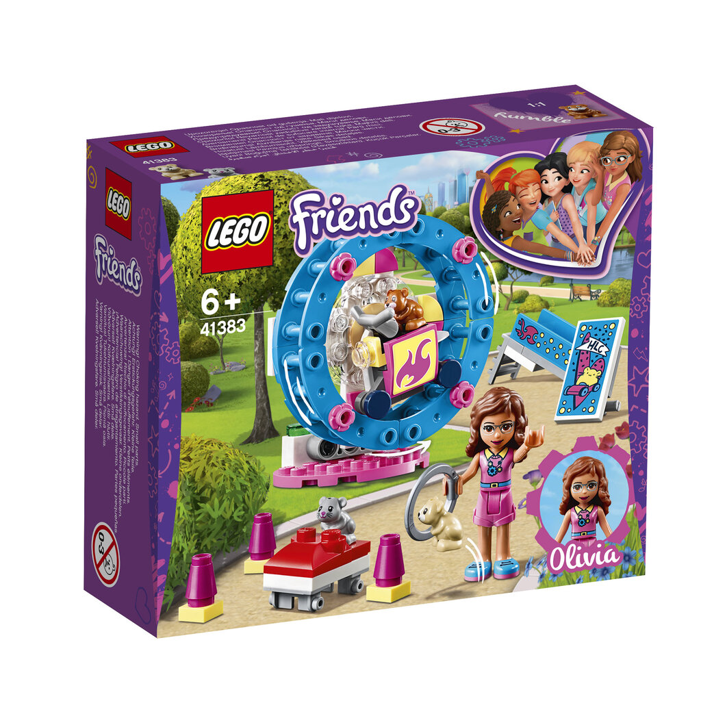 41383 LEGO® Friends Olivijos žiurkėno žaidimų aikštelė kaina ir informacija | Konstruktoriai ir kaladėlės | pigu.lt