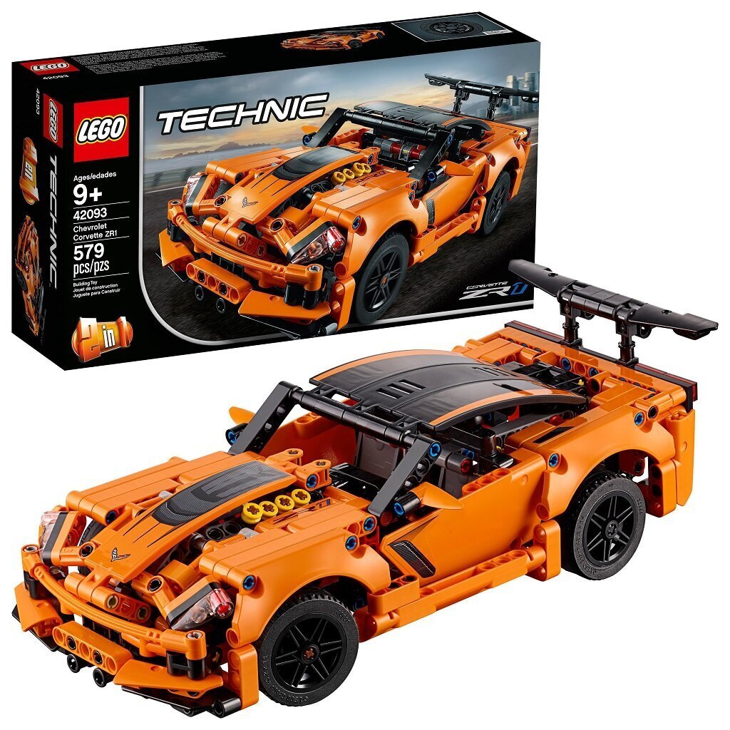 42093 LEGO® Technic Chevrolet Corvette ZR1 цена и информация | Konstruktoriai ir kaladėlės | pigu.lt