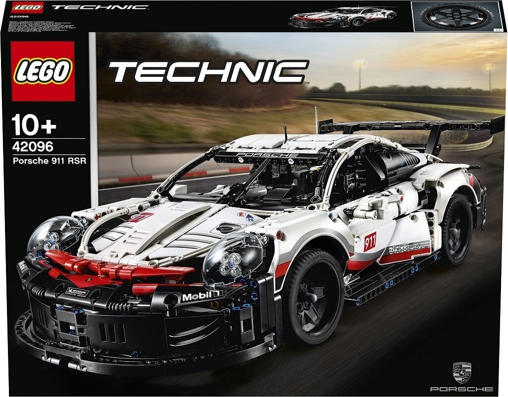 42096 LEGO® Technic Porsche 911 RSR цена и информация | Konstruktoriai ir kaladėlės | pigu.lt