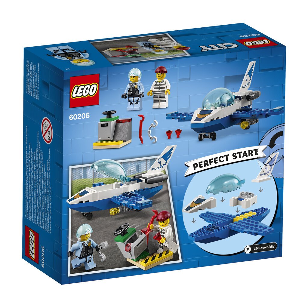 60206 LEGO® City Padangės policijos reaktyvinis patrulis kaina ir informacija | Konstruktoriai ir kaladėlės | pigu.lt