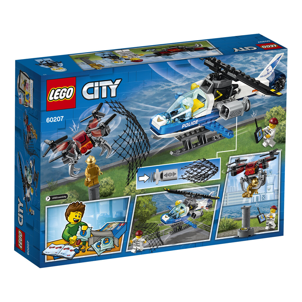 60207 LEGO® City Padangės policijos skraidyklių gaudynės kaina ir informacija | Konstruktoriai ir kaladėlės | pigu.lt