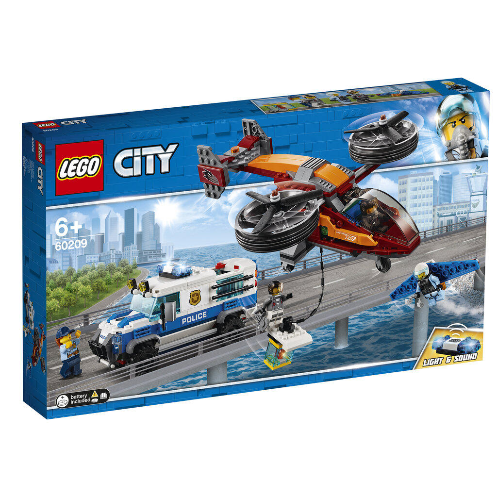 60209 LEGO® CITY Воздушная полиция: кража бриллиантов цена | pigu.lt