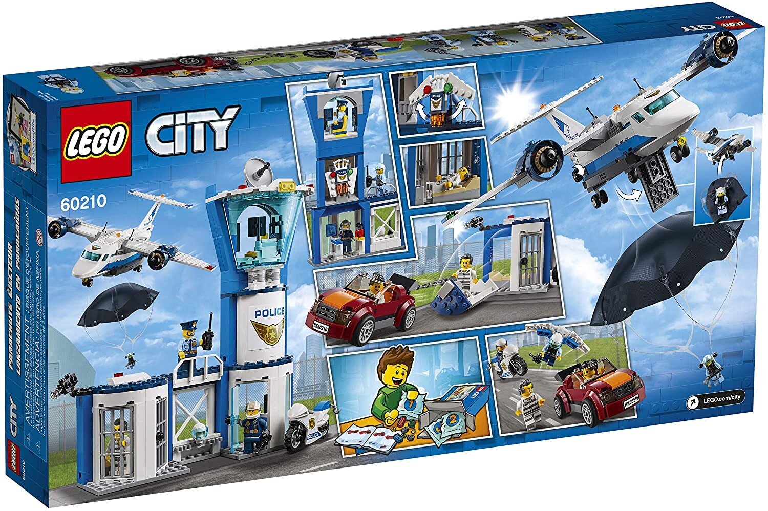 60210 LEGO® City Padangės policijos oro bazė kaina ir informacija | Konstruktoriai ir kaladėlės | pigu.lt