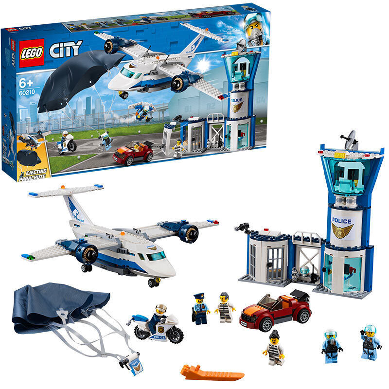 60210 LEGO® City Padangės policijos oro bazė kaina ir informacija | Konstruktoriai ir kaladėlės | pigu.lt