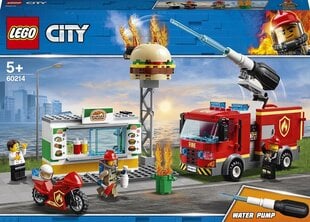 60214 LEGO® City Mėsainių baro gaisro gesinimas kaina ir informacija | Konstruktoriai ir kaladėlės | pigu.lt
