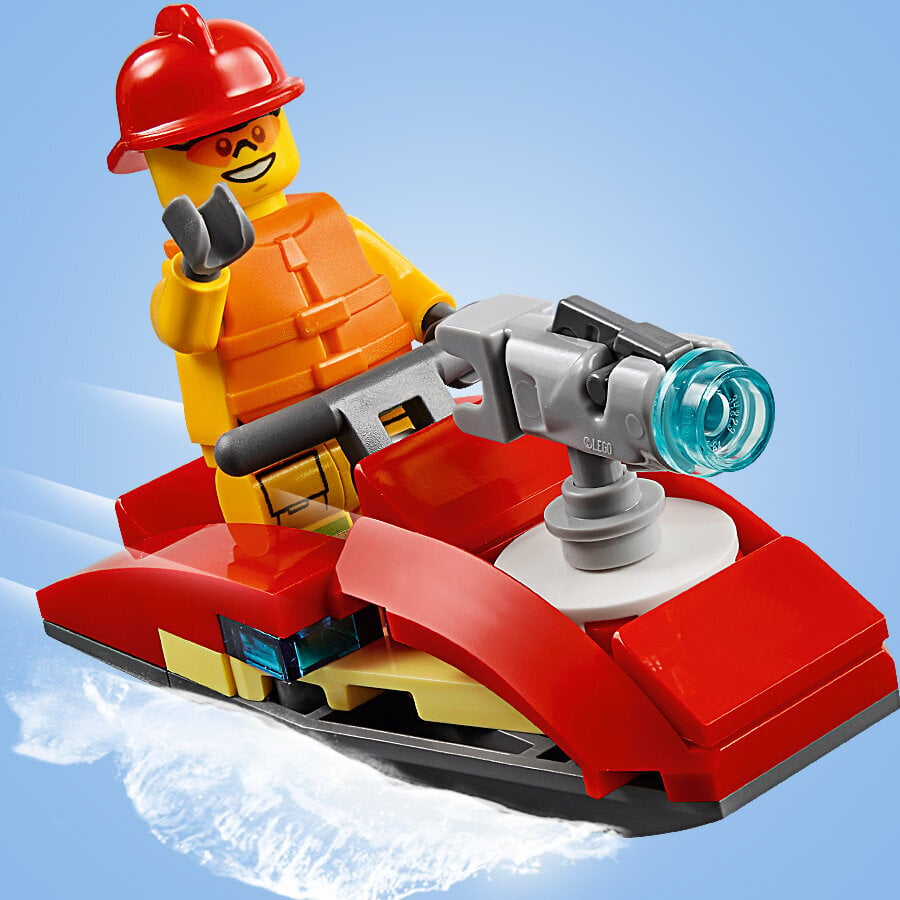 60215 LEGO® City Gaisrinė kaina ir informacija | Konstruktoriai ir kaladėlės | pigu.lt