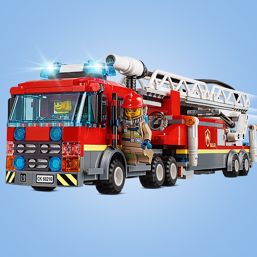 60216 LEGO® CITY Центральная пожарная станция цена | pigu.lt