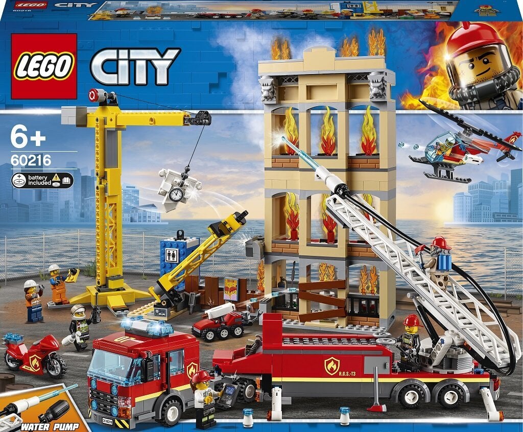 60216 LEGO® City Miesto gaisrininkų brigada kaina | pigu.lt