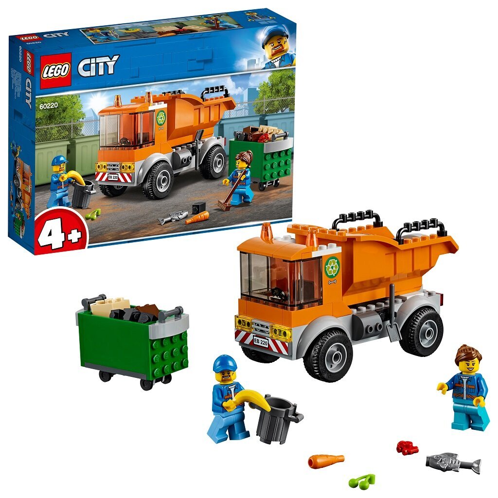 60220 LEGO® City Šiukšliavežė kaina ir informacija | Konstruktoriai ir kaladėlės | pigu.lt