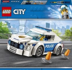 60239 LEGO® CITY Автомобиль полицейского патруля цена и информация | Конструкторы и кубики | pigu.lt
